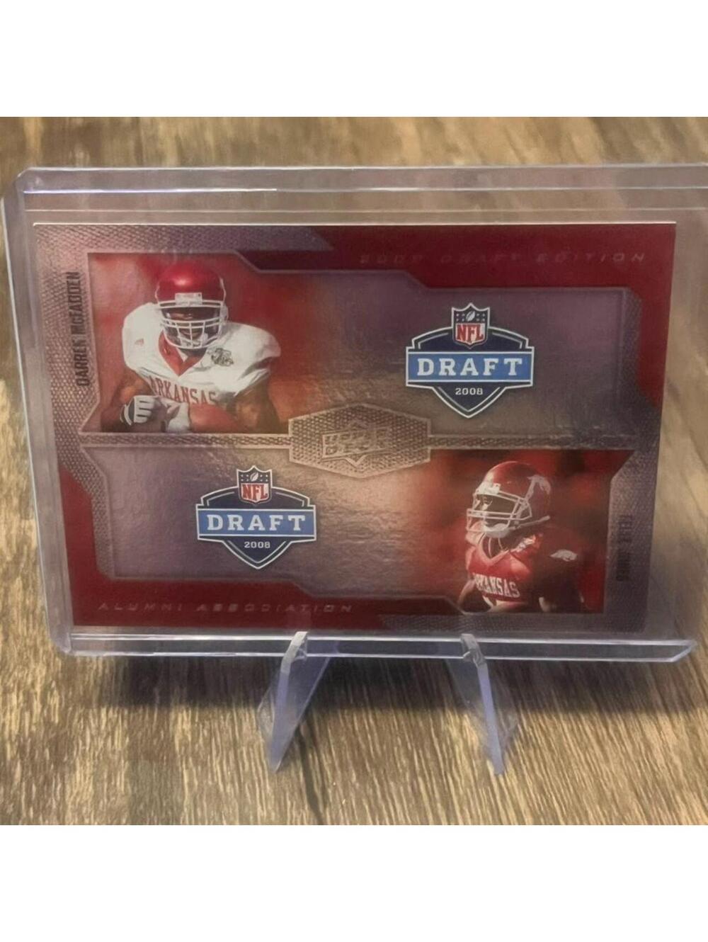 Darren McFadden/Felix Jones 2008 Upper Deck Draft #202 Alumni Association